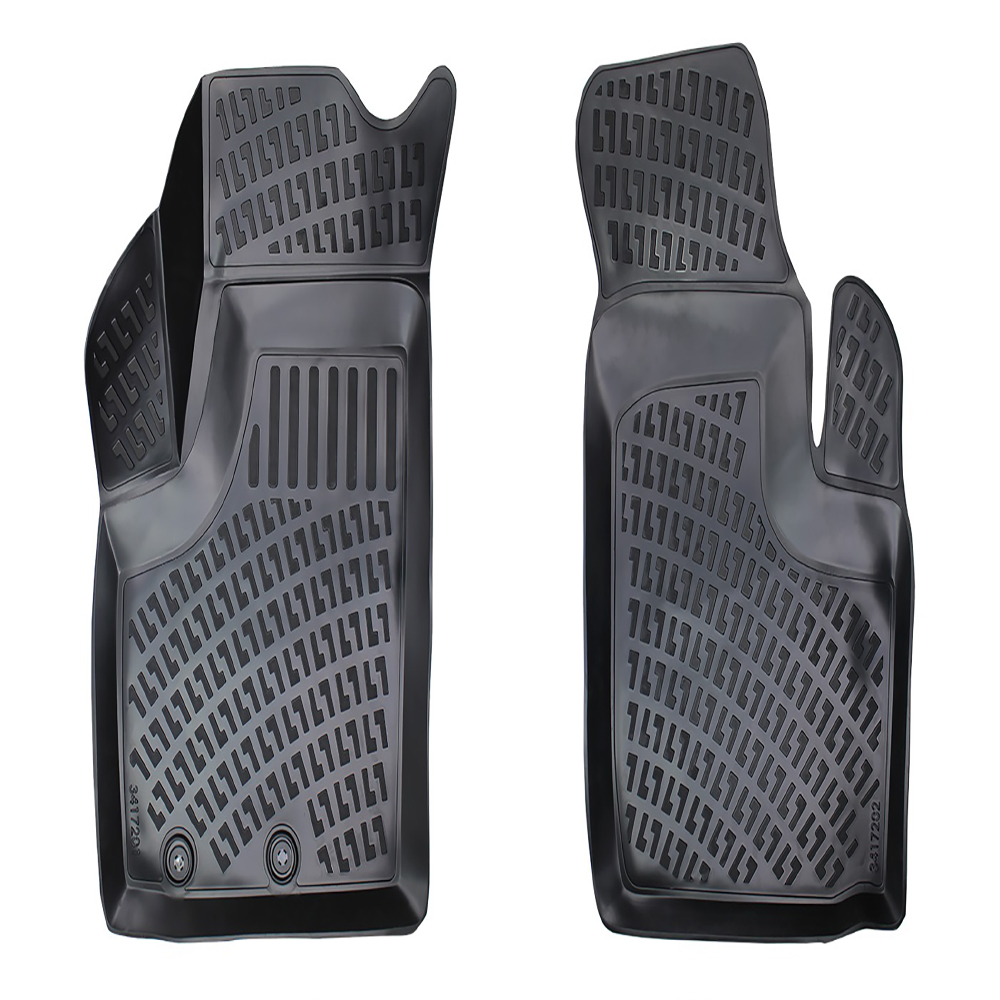 Set covorase auto din cauciuc, UMBRELLA 58132, pentru Fiat Doblo, fata, 2000-2009
