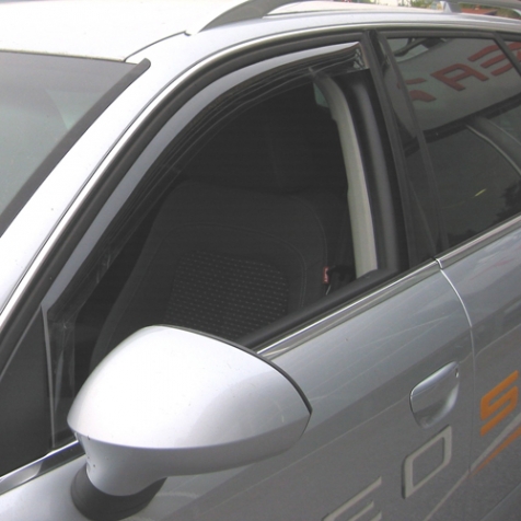Set deflectoare aer, paravanturi auto, fata, FARAD 12374, pentru Audi A4 Avant 2001-2007, Seat Exeo 2009-