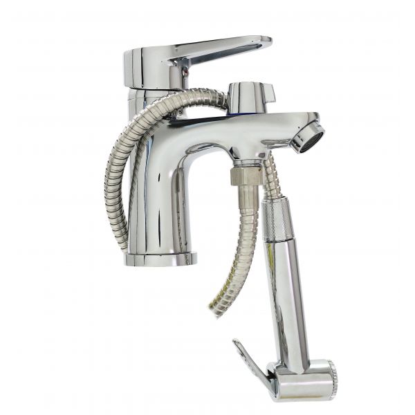 Baterie lavoar FLEKO FZ069-401, monocomanda, cartus ceramic 40 mm, racorduri incluse