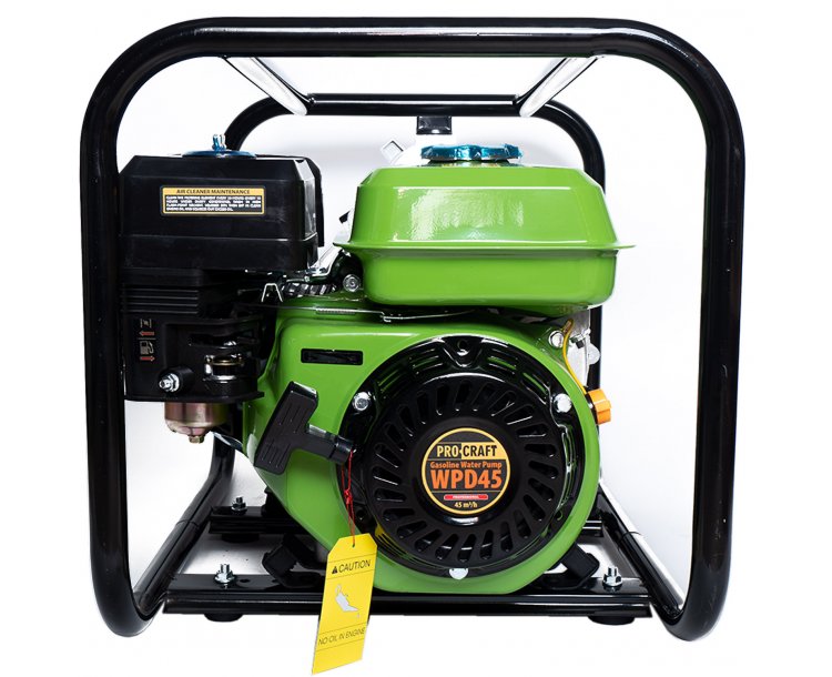 Motopompa pe benzina PROCRAFT, WPD45, 196 cm3, debit maxim 45 m3