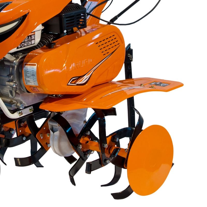 Motosapa RURIS 7500ACC2, 7 CP, 4 timpi, 208 cc, roti cauciuc 4.00-8 + plug + adaptor + accesoriu pentru tractat