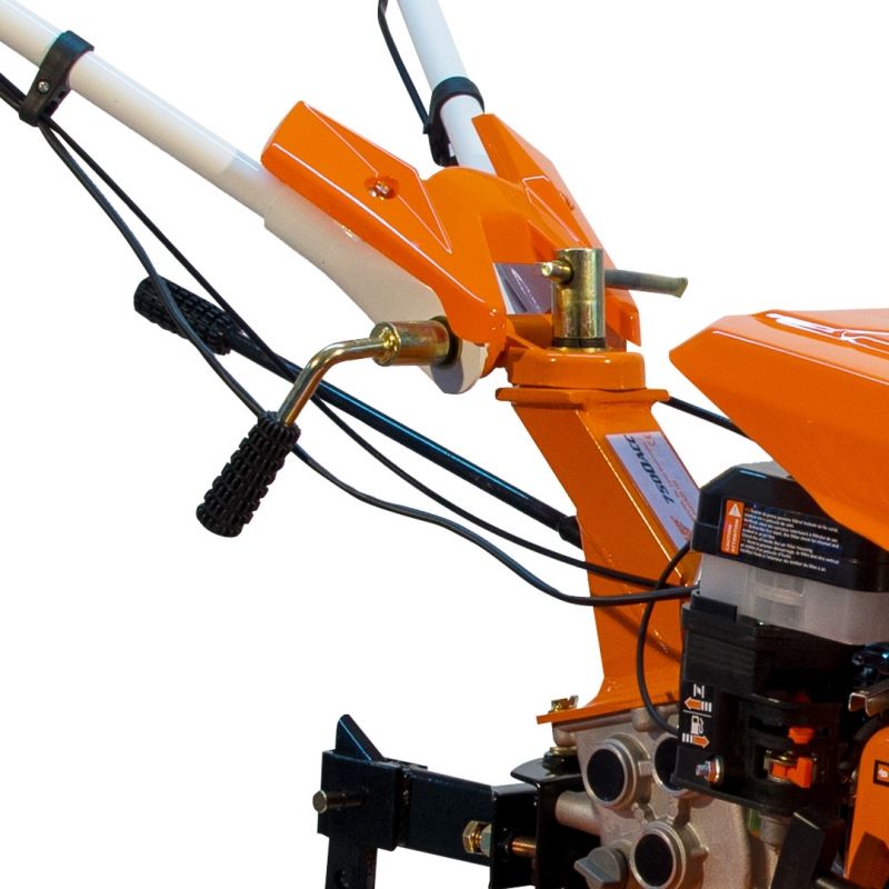 Motosapa RURIS 7500ACC2, 7 CP, 4 timpi, 208 cc, roti cauciuc 4.00-8 + plug + adaptor + accesoriu pentru tractat