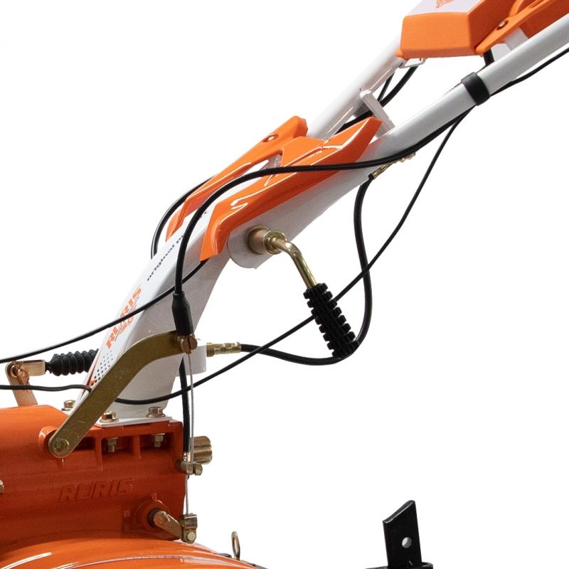 Motosapa RURIS 731ACC1, motor benzina 4T, 7.5 CP, 208 cc, roti cauciuc + roti metalice 400 + rarita + plug + dispozitiv cartofi + cultivator
