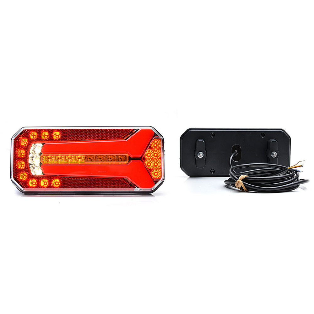 Lampa multifunctionala WAS 43463, spate, LED dinamic, 1123 DD L/P C W150DD, 12V-24V, 5 functii