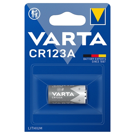 Baterie litiu VARTA VAR-123, CR123A, 3 V, blister, 1 bucata