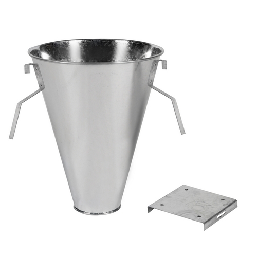 Con pentru sacrificare pasari MICUL FERMIER, GF-2210, 28x23.5x8 cm zincat