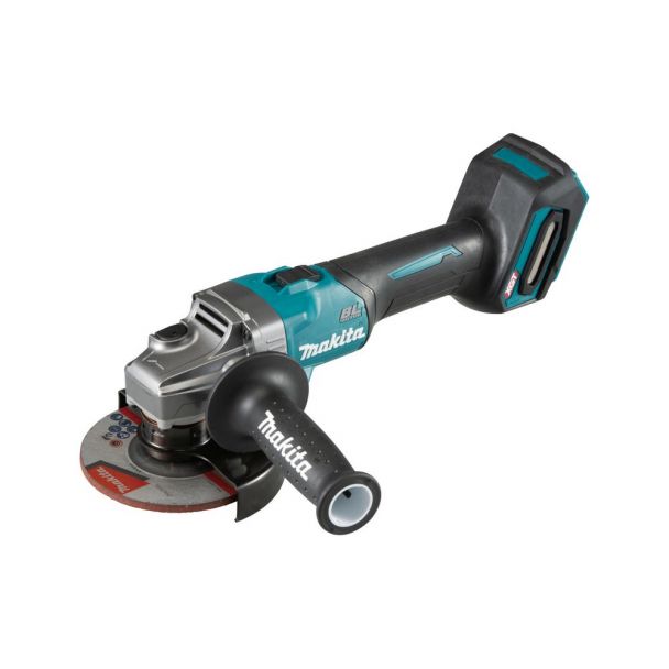 Set 2 masini Makita DK0124G201, polizor unghiular cu acumulatori GA005GZ, masina de gaurit si insurubat DF001GZ, 2 acumulatori 40 V, 4.0 Ah BL4040, incarcator DC40R