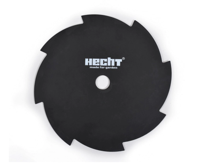 Cutit cu 8 dinti HECHT 600040, pentru motocoase si trimmere, diametru 255 mm, grosime 1.4 mm