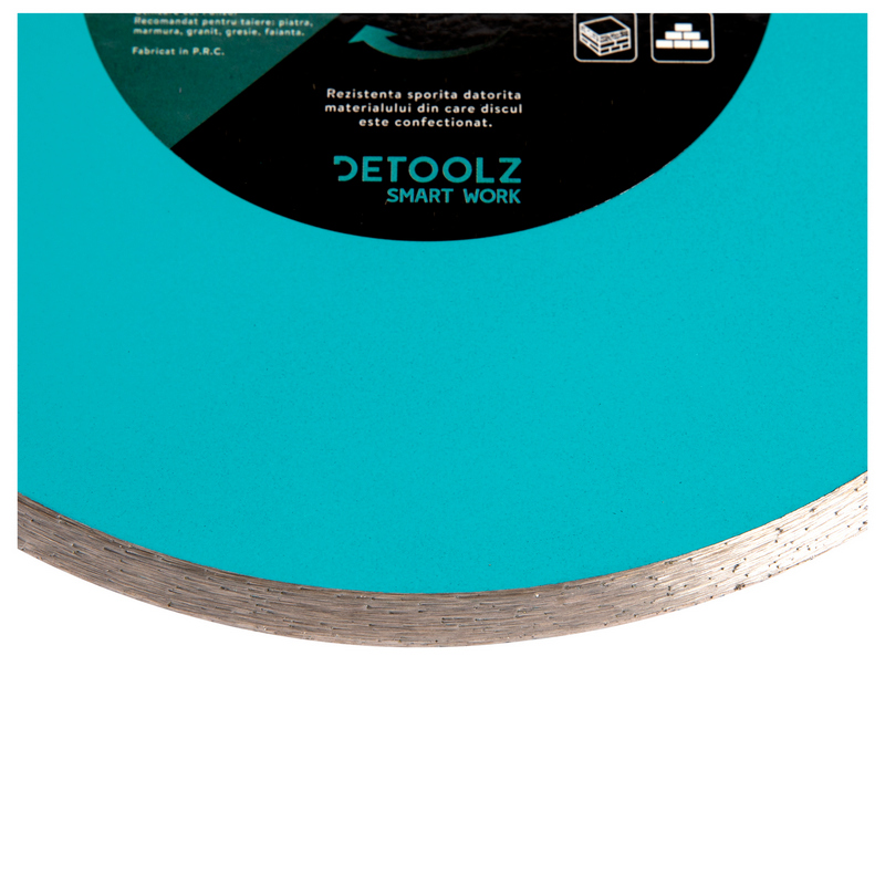 Disc diamantat Detoolz, DZ-C283 universal, diametru 230 x 22.2 x 7 mm, grosime 1.8 mm