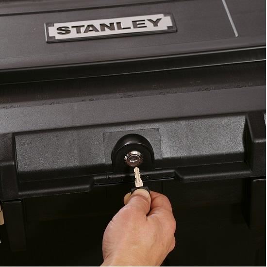 Cutie scule STANLEY, cu roti, capacitate 189 l, 946x578x587 mm