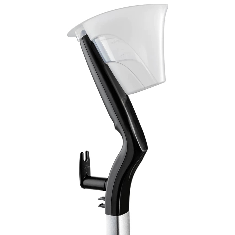 Mop electric cu aburi VILEDA KOM168917, inaltime asamblare 70 cm, 3 moduri curatenie, maner ergonomic, monitor de temperatura, negru
