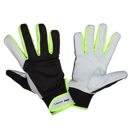 Manusi de protectie LECHPOL L271810K, piele ovina cu bumbac, marime 10