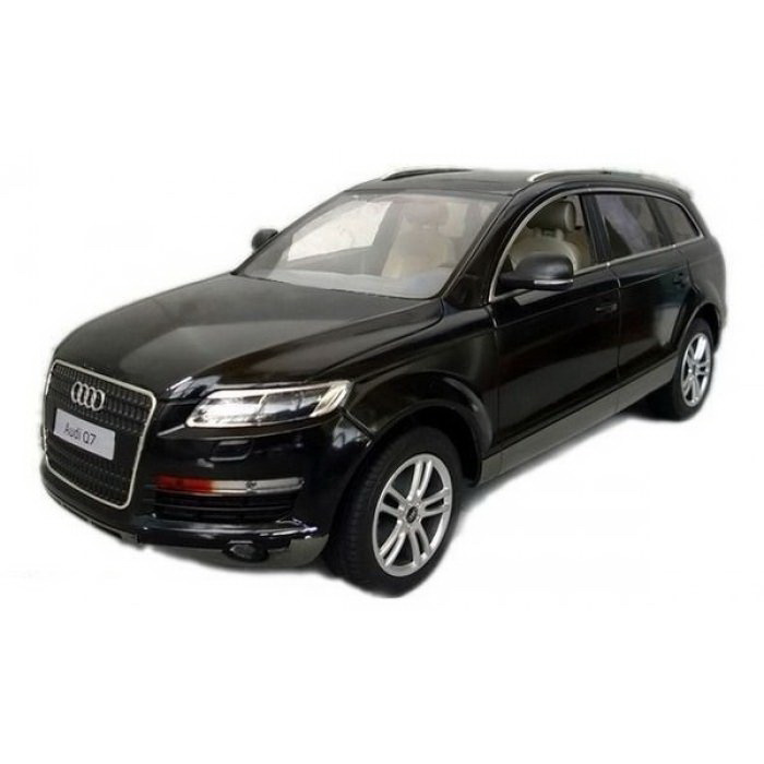 Masina cu telecomanda, Rastar, Audi Q7, negru, scara 1:14, varsta 3 - 15 ani