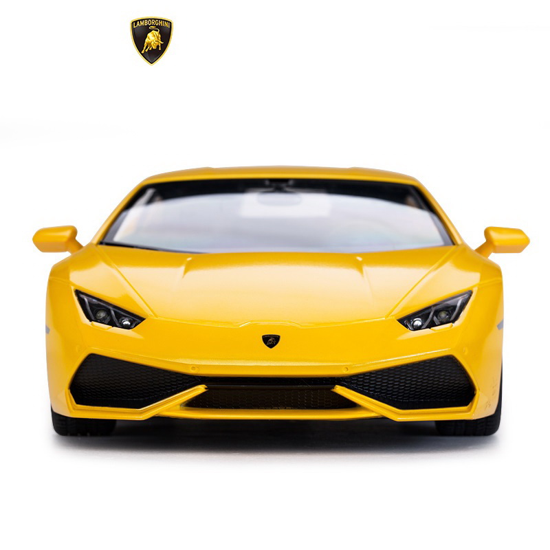 Masina cu telecomanda, Rastar, Lamborghini LP610-4, galbena, scara 1:14, varsta 3 - 15 ani