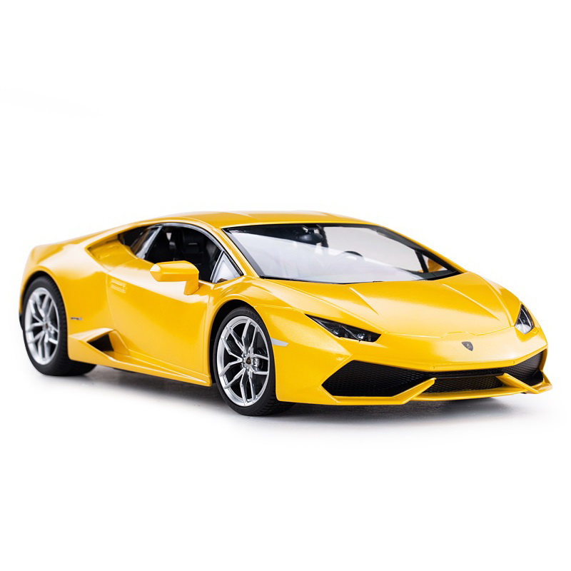 Masina cu telecomanda, Rastar, Lamborghini LP610-4, galbena, scara 1:14, varsta 3 - 15 ani