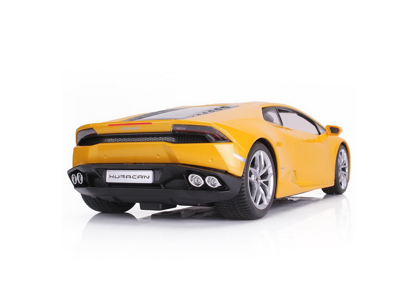 Masina cu telecomanda, Rastar, Lamborghini LP610-4, galbena, scara 1:14, varsta 3 - 15 ani