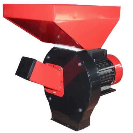 Moara electrica ELEFANT EM-1.1E, 3900 W, taiere cu cutite, 3000 rpm, 340 kg/h, 4 site, rosie