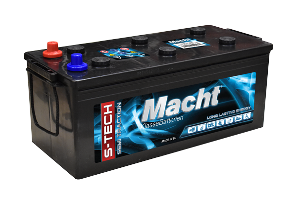 Baterie auto MACHT S-Tech 19934, semitractiune, tensiune 12 V, acumulator 180 Ah, dimensiune 513 x 223 x 223 mm