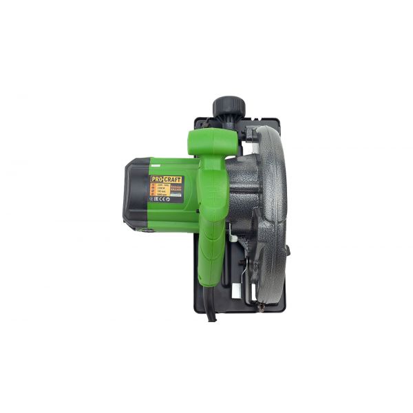 Fierastrau circular electric de mana PROCRAFT KR2300, 2.3 kW, 185 mm, 5000 rpm