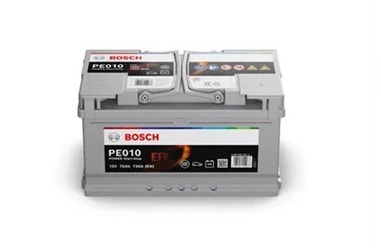 Baterie auto BOSCH Power EFB Line Start-Stop PE010 0092PE0100, 12 V, 75 Ah, 730 A, 315x175x175 mm, borna normala dreapta +