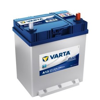 Baterie auto VARTA Blue Dynamic A13 540125033 3132, tensiune 12 V, amperaj 40 Ah, curent pornire 330 A, Asia, borna normala, prindere la baza