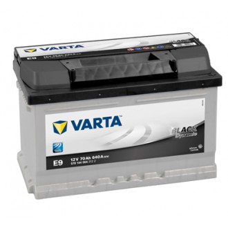 Baterie auto VARTA Black Dynamic E9 570144064 3122, 12 V, 70 Ah, 640 A, 278x175x175 mm
