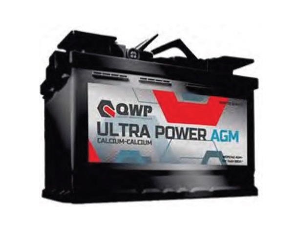 Baterie auto QWP Ultra Power AGM WEP5800 AGM, tensiune 12 V, amperaj 80 Ah, curent pornire 760 A