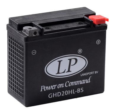Baterie motocicleta LANDPORT LP GHD20HL-BS, tensiune 12 V, amperaj 19 Ah