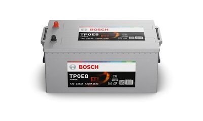 Baterie camioane BOSCH 0092TP0E88, tensiune 12 V, amperaj 235 Ah, curent pornire 1150 A