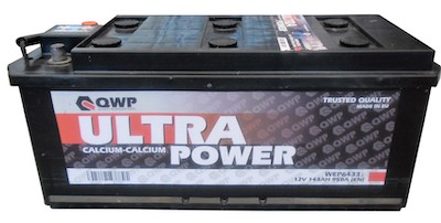 Baterie camioane QWP Ultra Power WEP6433, tensiune 12 V, amperaj 143 Ah, curent pornire 950 A