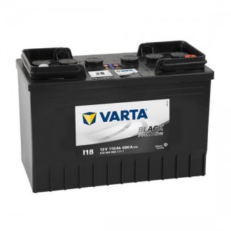 Baterie camioane VARTA ProMotive Black I18 610404068 A742, tensiune 12 V, amperaj 110 Ah, curent pornire 680 A