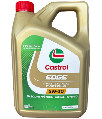 Ulei motor CASTROL Edge LL 5W30 15668B, volum 4 litri, sintetic