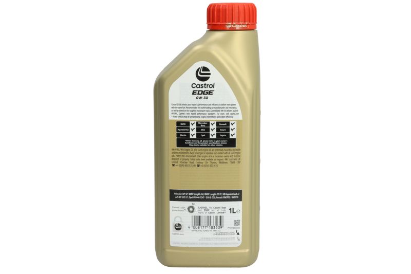 Ulei motor CASTROL EDGE 0W30 1533F1, volum 1 litru, sintetic