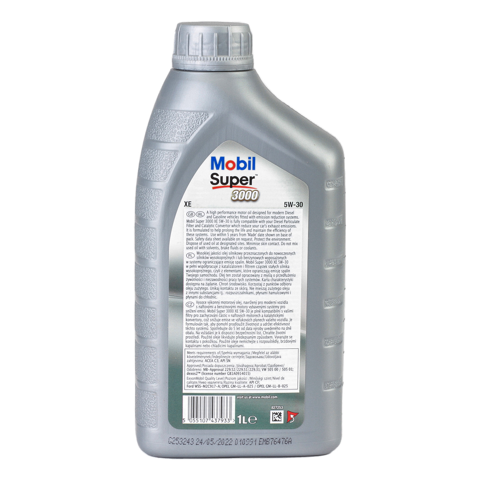Ulei motor MOBIL Super 3000 XE 5W30, volum 1 litru, sintetic