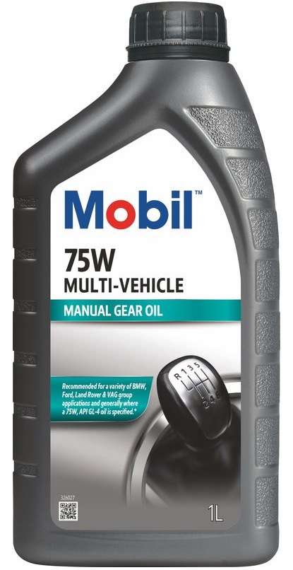 Ulei pentru cutie viteze manuala MOBIL 75W Multi-Vehicle, volum 1 litru