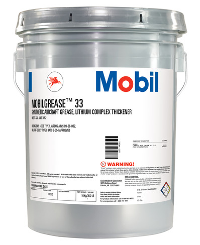 Vaselina MOBIL Grease 33 Pail, recipient galeata, 16 kg