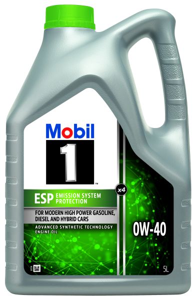 Ulei motor MOBIL 1 ESP X4 0W40, volum 5 litri, sintetic