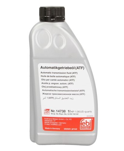 Ulei pentru cutie viteze automata FEBI BILSTEIN ATF IV 14738, volum 1 litru, galben