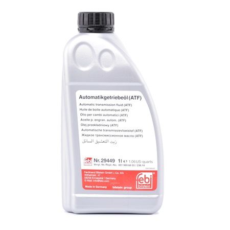 Ulei pentru cutie viteze automata FEBI BILSTEIN ATF MB14 29449, volum 1 litru, rosu