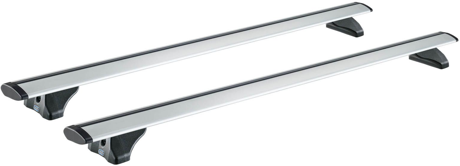 Set 2 bare transversale aerodinamice CRUZ Airo FIX 108 CZ925-701, lungime 108 cm, profil aluminiu cu picioare integrate