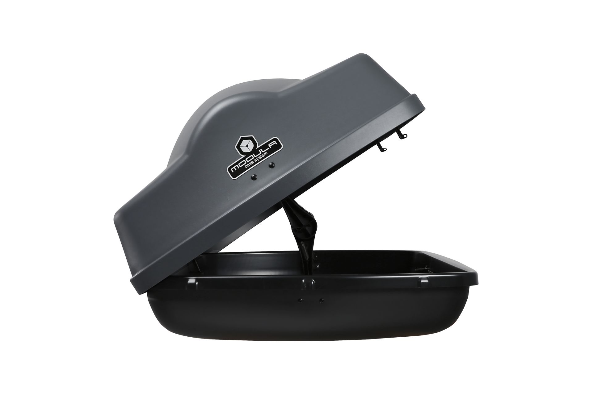 Cutie portbagaj auto MODULA Ciao MBC3403, volum 340 litri, gri inchis, 139 x 71 x 48 cm, capacitate maxima de incarcare 75 kg