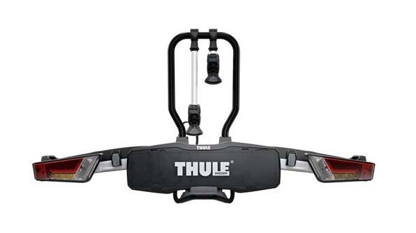Suport auto pentru 2 biciclete THULE Easyfold XT 933100, prindere pe carlig, antifurt bicicleta si antifurt suport, alimentare cablu cu mufa 13 pin