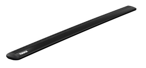 Set 2 bare transversale din aluminiu THULE WingBar EVO 135 711420, profil aerodinamic, culoare negru, lungime 135 cm
