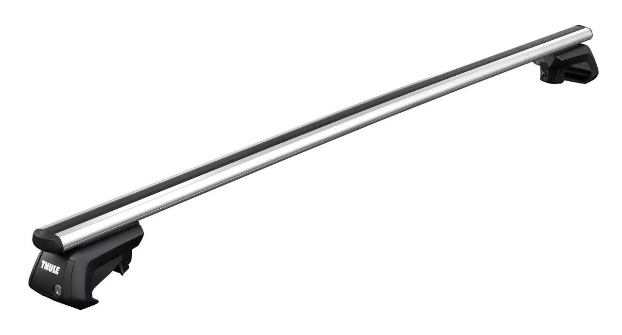 Set 2 bare transversale din aluminiu THULE SmartRack XT 730402, culoare argintiu, lungime 118 cm, capacitate maxima incarcare 100 kg
