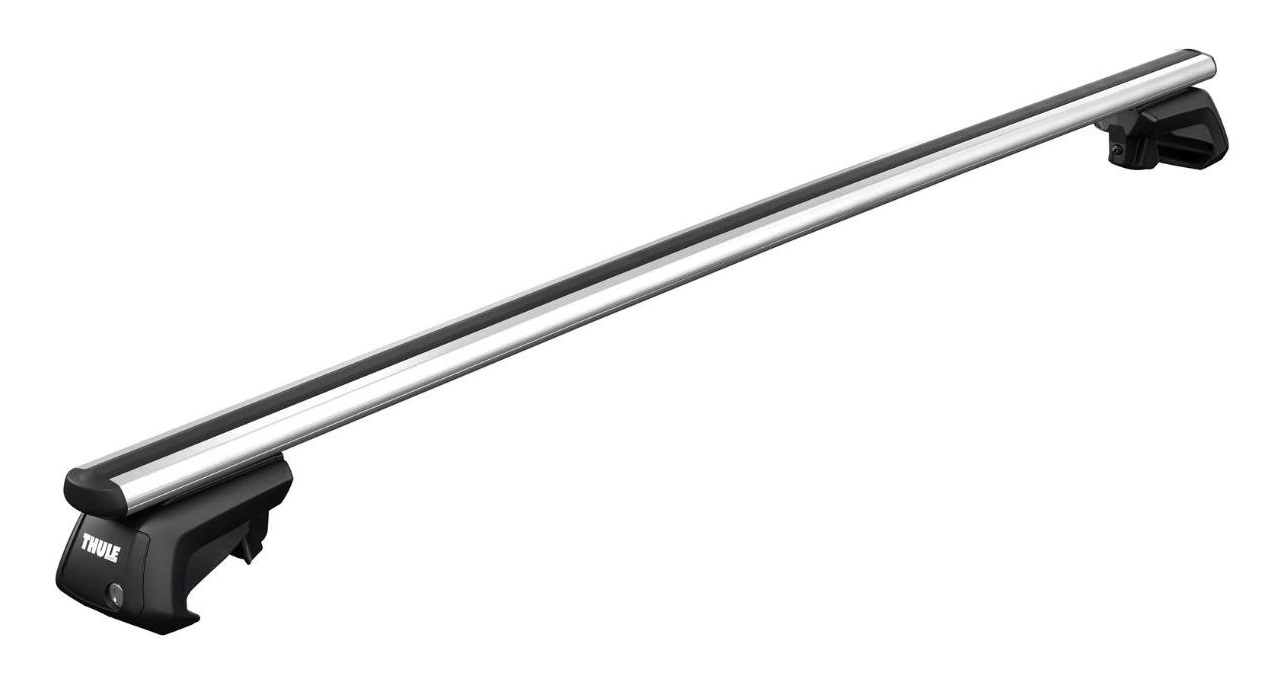 Set 2 bare transversale din aluminiu THULE SmartRack XT 730404, culoare argintiu, lungime 135 cm, capacitate maxima incarcare 100 kg