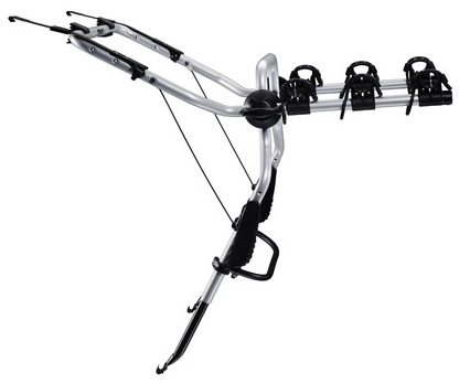 Suport auto pentru 3 biciclete THULE ClipOn 910301, montare pe haion, capacitate incarcare 45 kg