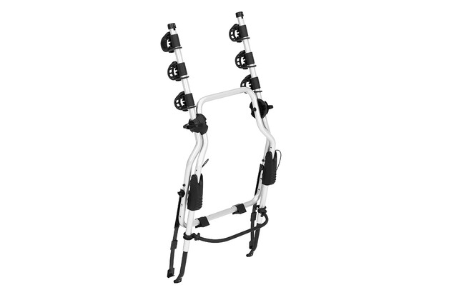 Suport auto pentru 3 biciclete THULE ClipOn 910301, montare pe haion, capacitate incarcare 45 kg