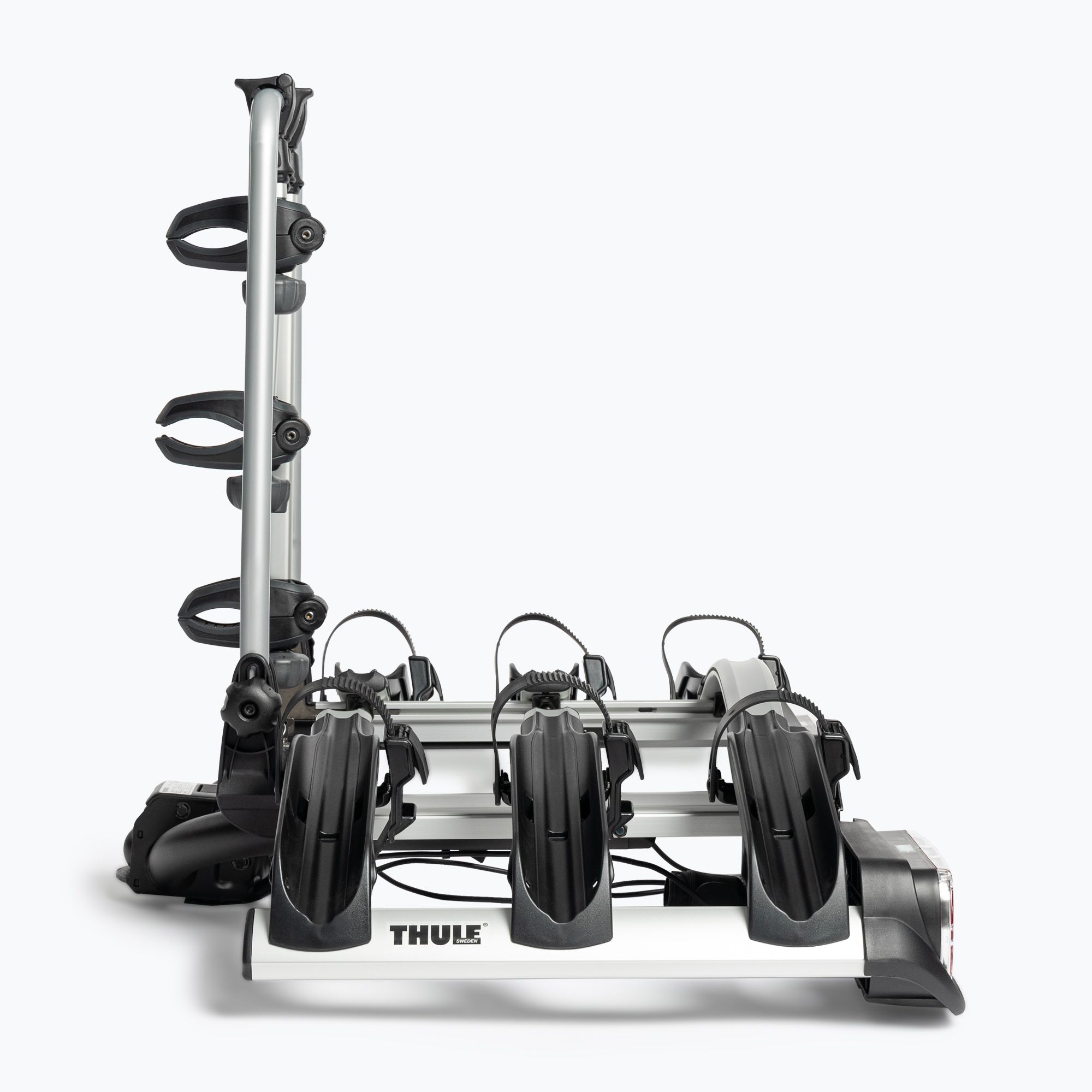 Suport auto pentru 3 biciclete THULE EuroWay G2 TH922020, alimentare 13Pin, montare pe carlig de remorcare, capacitate incarcare 51 kg