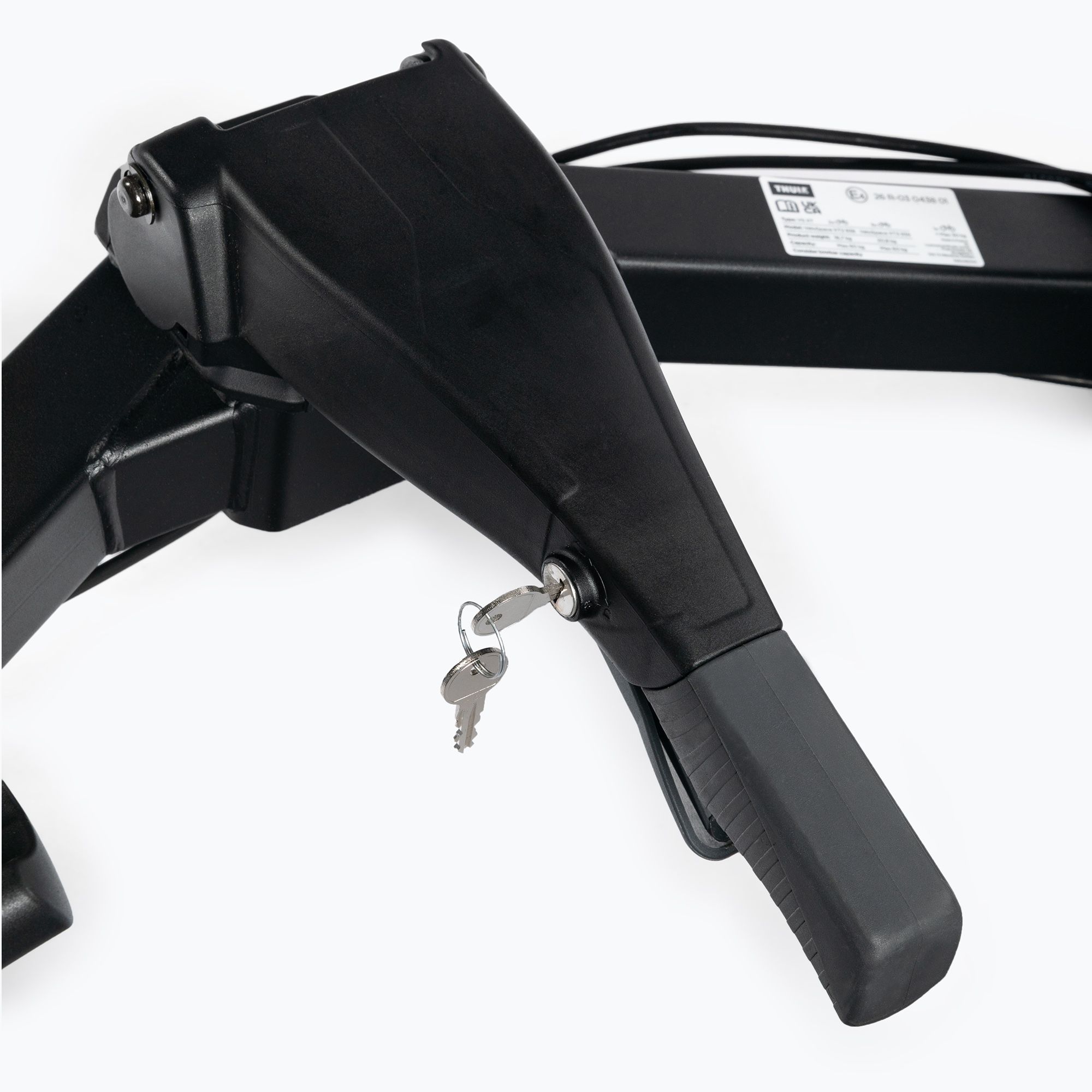 Suport auto pentru 3 biciclete THULE VeloSpace XT 939000, alimentare 13 pini, montare pe carlig de remorcare, capacitate incarcare 60 kg
