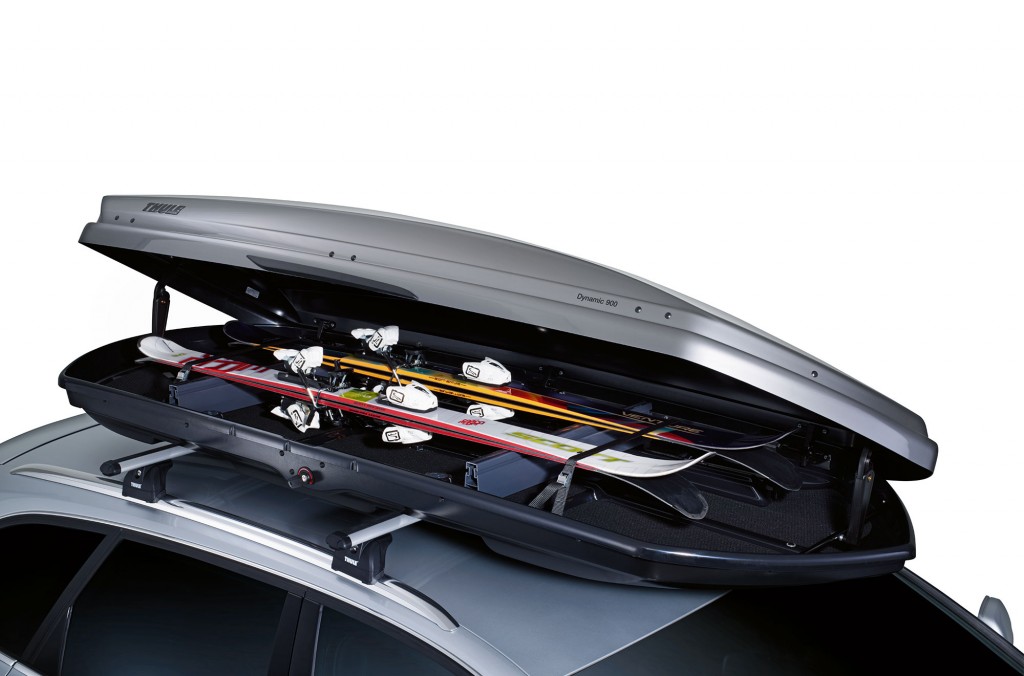 Suport auto pentru schiuri THULE Box ski carrier TH694800, pentru cutiile de portbagaj Thule seria 780/820